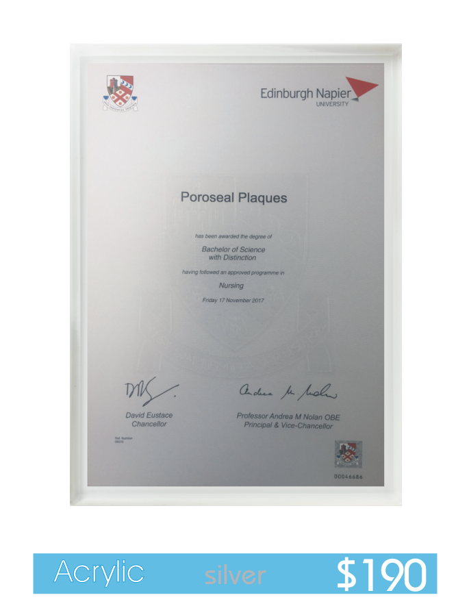 Edinburgh Napier University House of Poroseal Pte Ltd